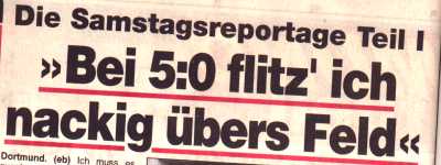 Ausriss aus dem 'wochenkurier am Samstag' von heute