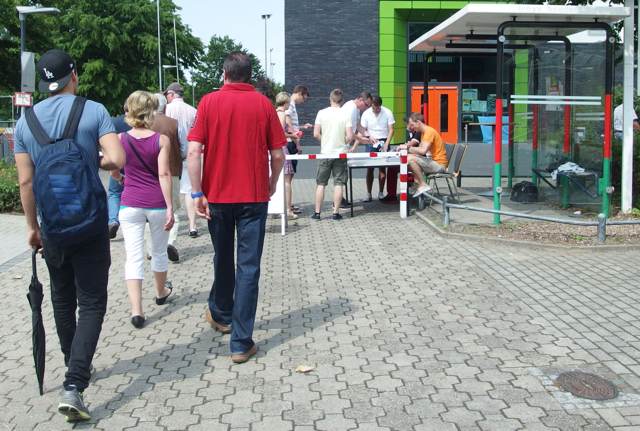 Kassenzone in Roxel