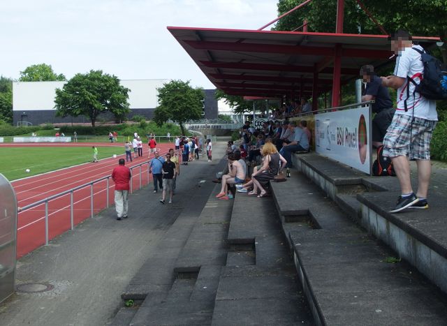 Tribünenansicht BSV Roxel